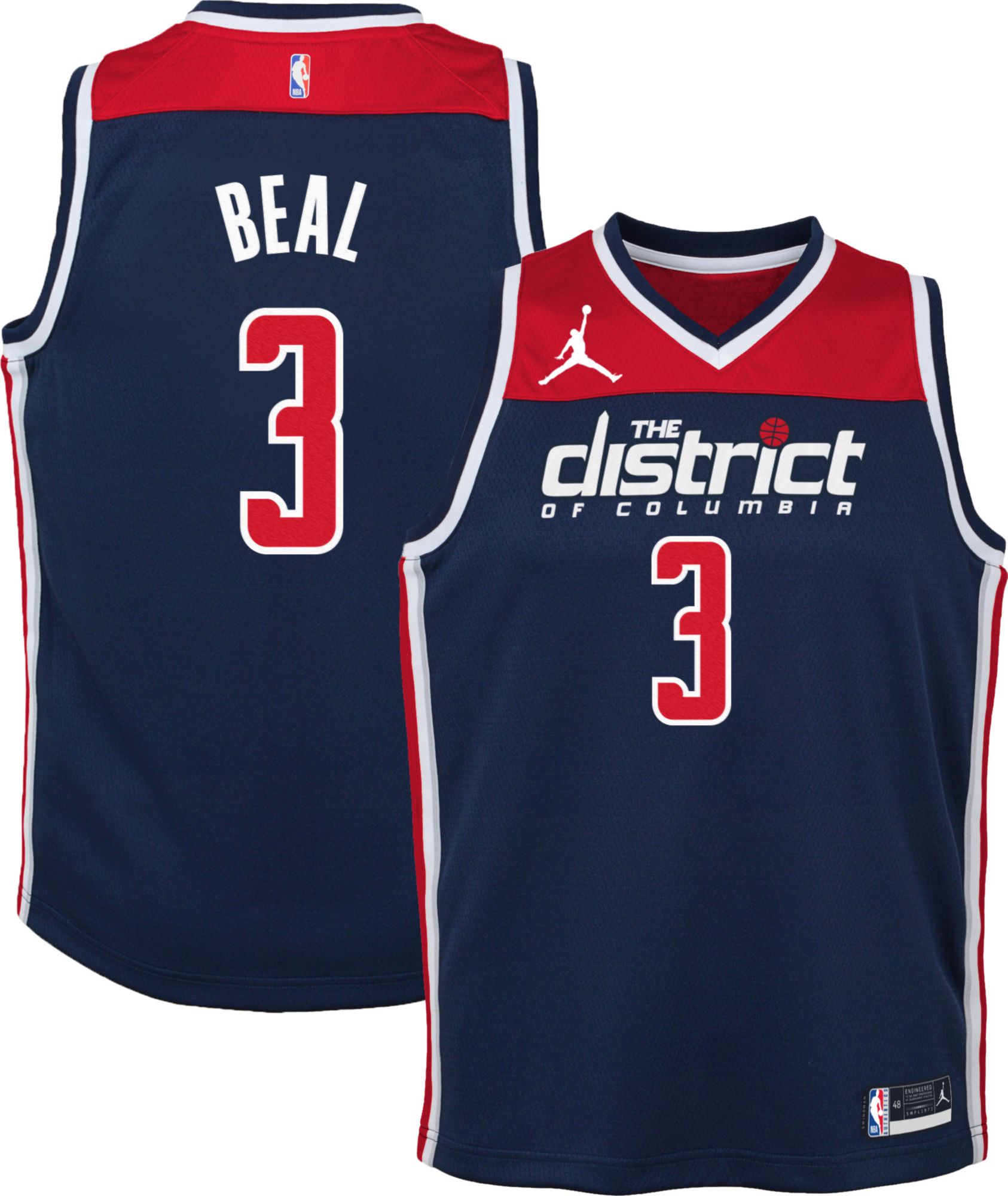 washington wizards away jersey