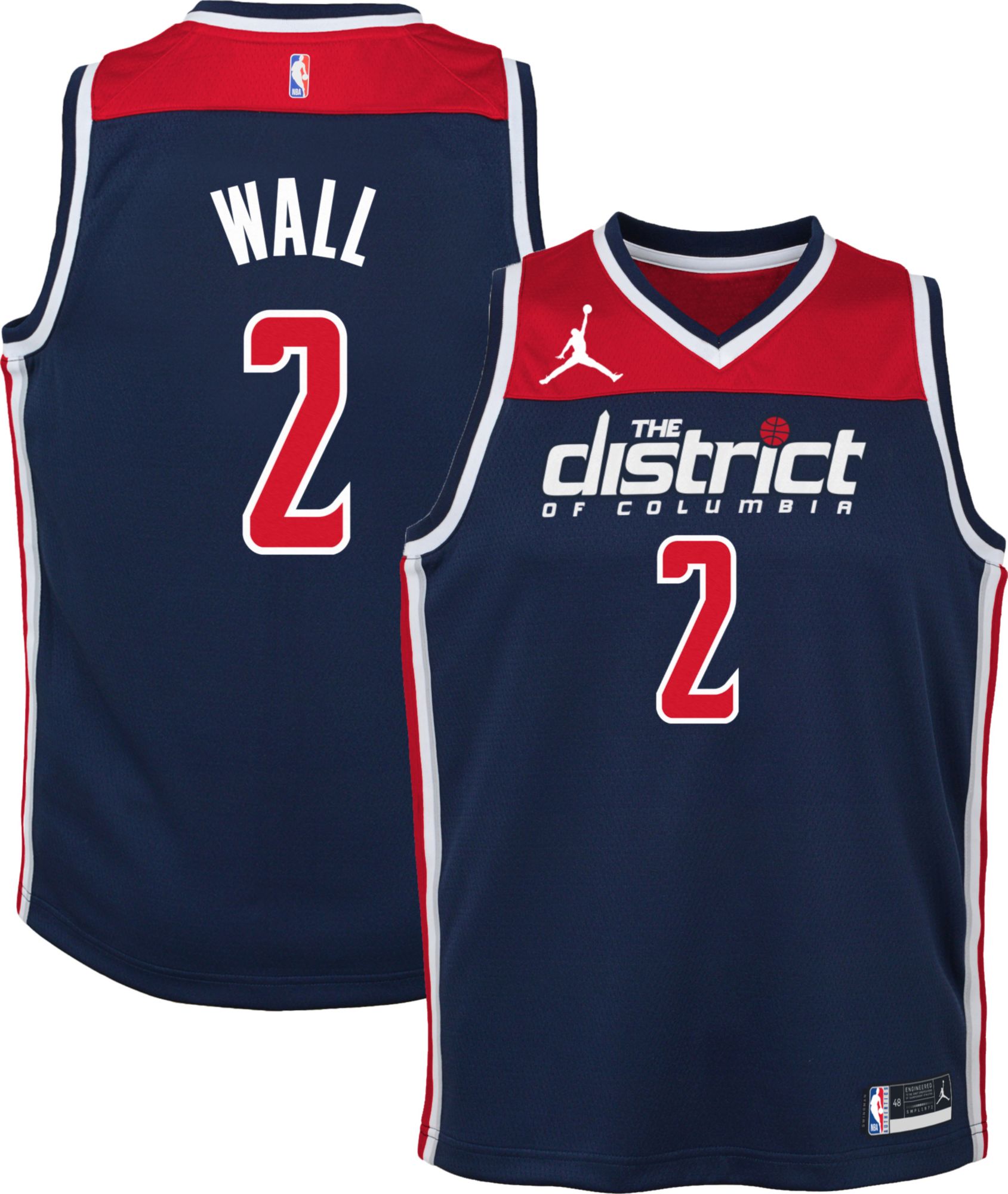 wizards blue jersey