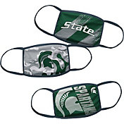 Outerstuff Boys' Michigan State Spartans 3-Pack Face Coverings