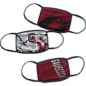 Outerstuff Boys' South Carolina Gamecocks 3-Pack Face Coverings