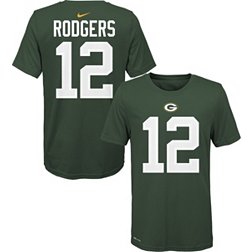 Nike Youth Green Bay Packers Aaron Rodgers #12 Green T-Shirt