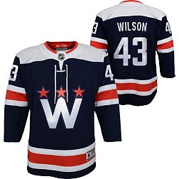 Authentic Men's Tom Wilson Green Jersey - #43 Hockey Washington Capitals Salute to Service Size Small/46