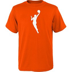 WNBA Youth Primary Logo Orange T-Shirt