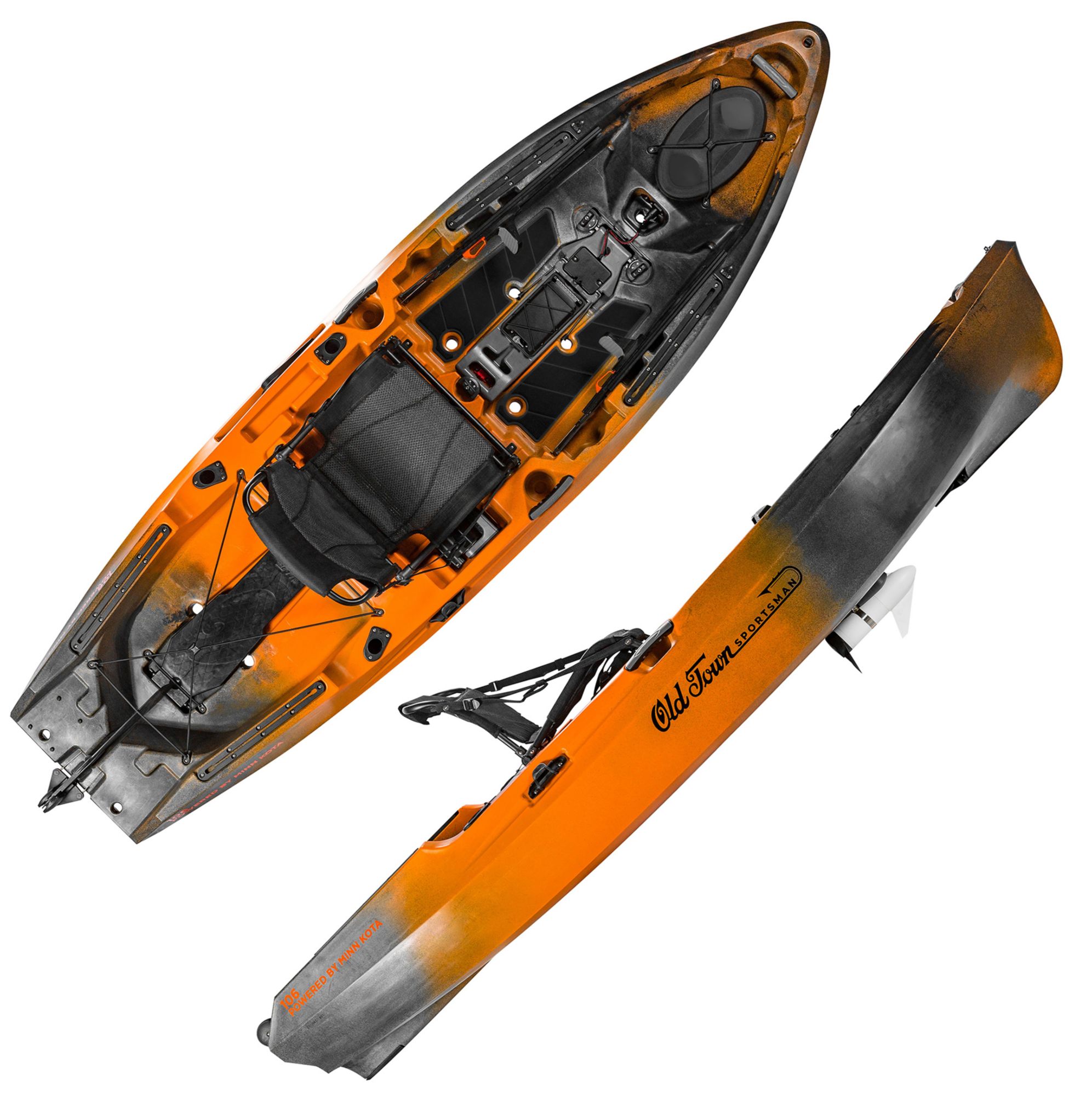 Old Town Sportsman 106 / Minn Kota Motorized Kayak