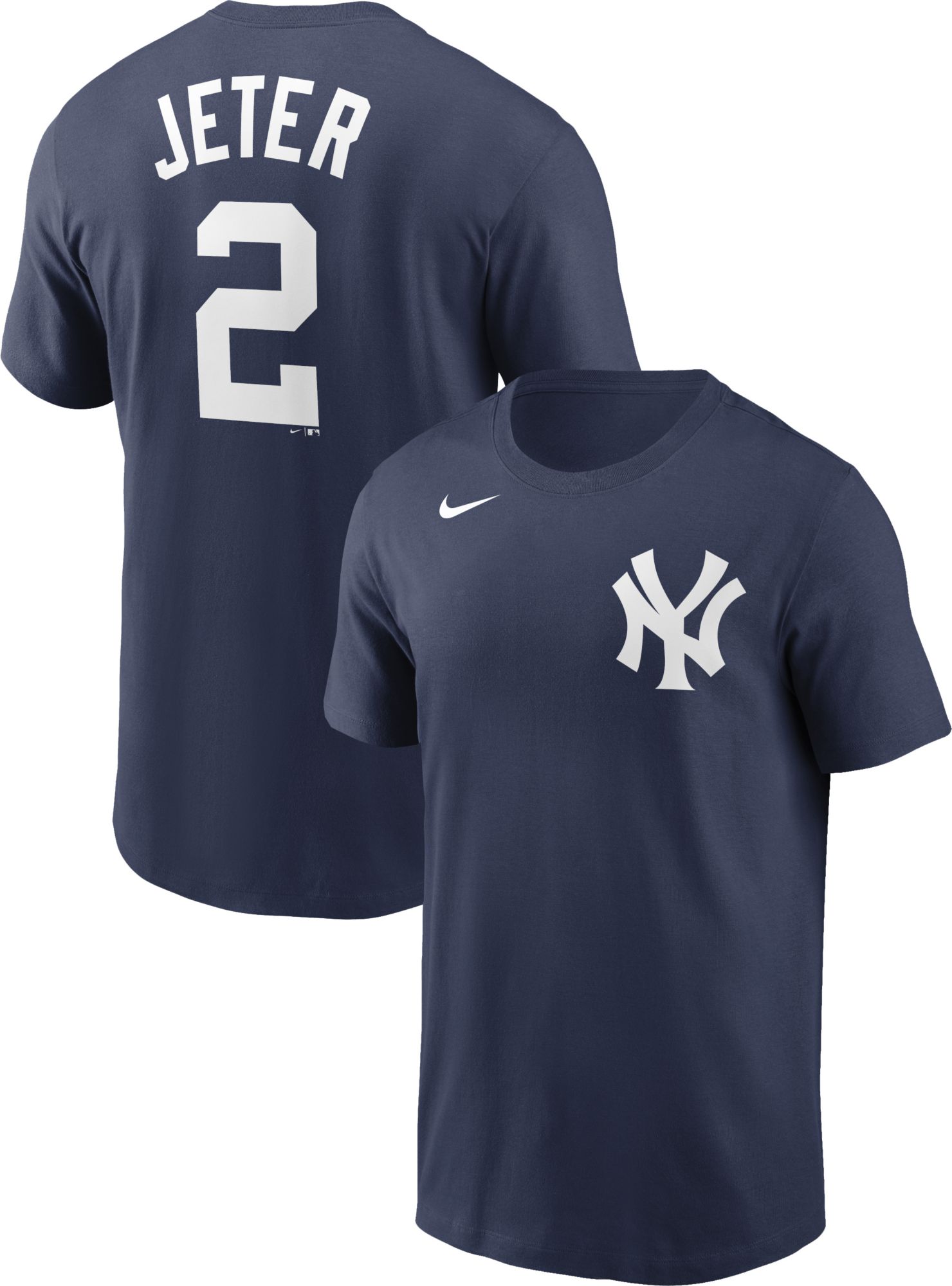 New York Yankees Aaron Judge 99 Derek Jeter 2 T-Shirt - Anynee