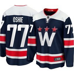 NHL Men's Washington Capitals T.J. Oshie #77 Alternate Replica Navy Jersey