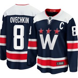 NHL Men's Washington Capitals Alexander Ovechkin #8 Alternate Replica Navy Jersey