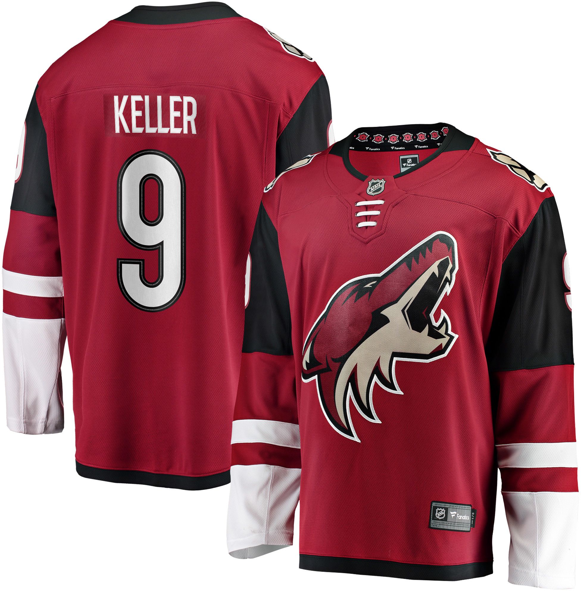 Arizona Coyotes Clayton Keller Western Conference 2023 NHL All-Star White  Jersey – US Soccer Hall