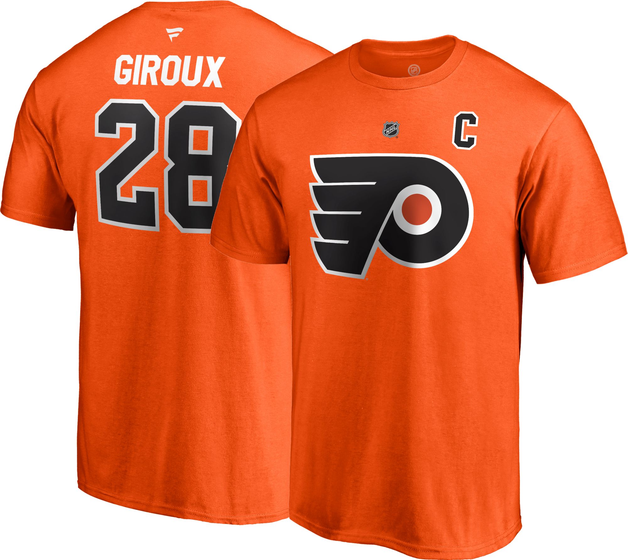 Fanatics Women's Claude Giroux Orange and Black Philadelphia