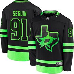 Dallas Stars Sweater Mens Medium Green Black Long Sleeve NHL Hockey Logo