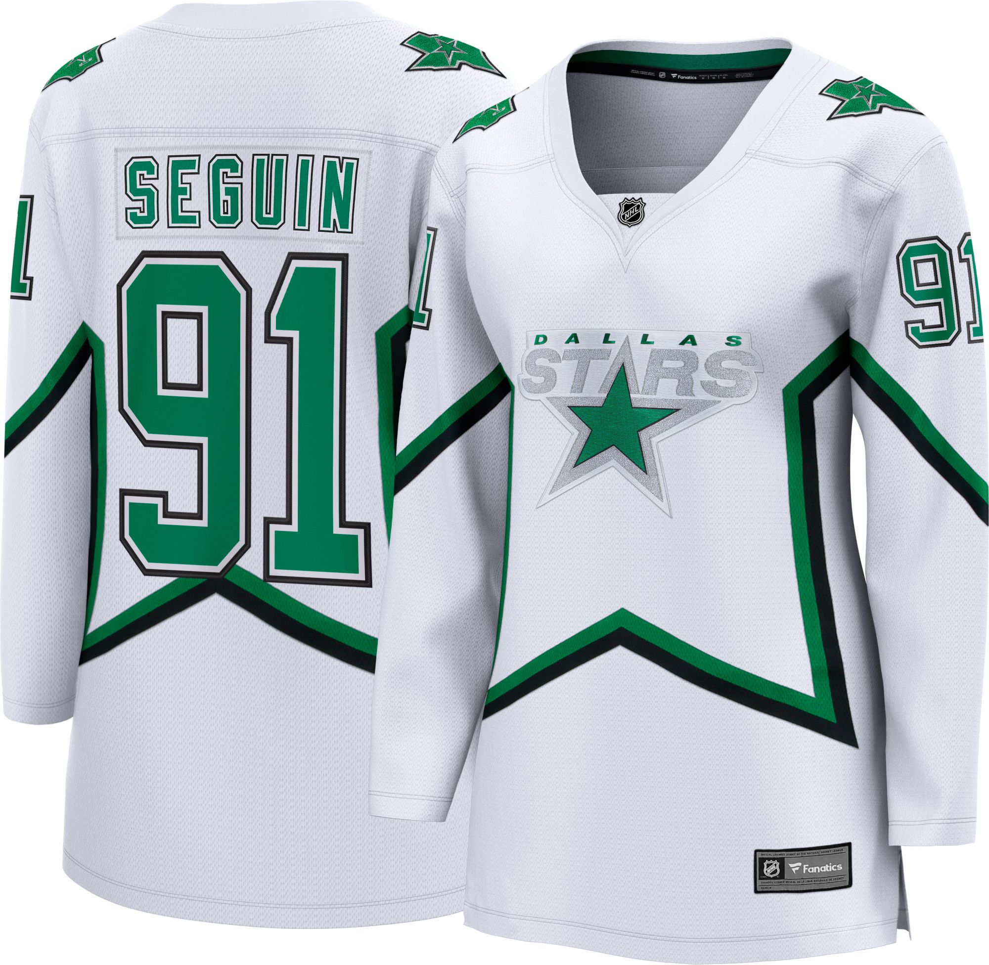 Fanatics Dallas Stars Breakaway Jersey Green Small