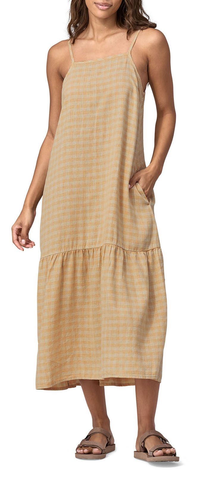 Patagonia Women's Garden Island Tiered Dress - Green