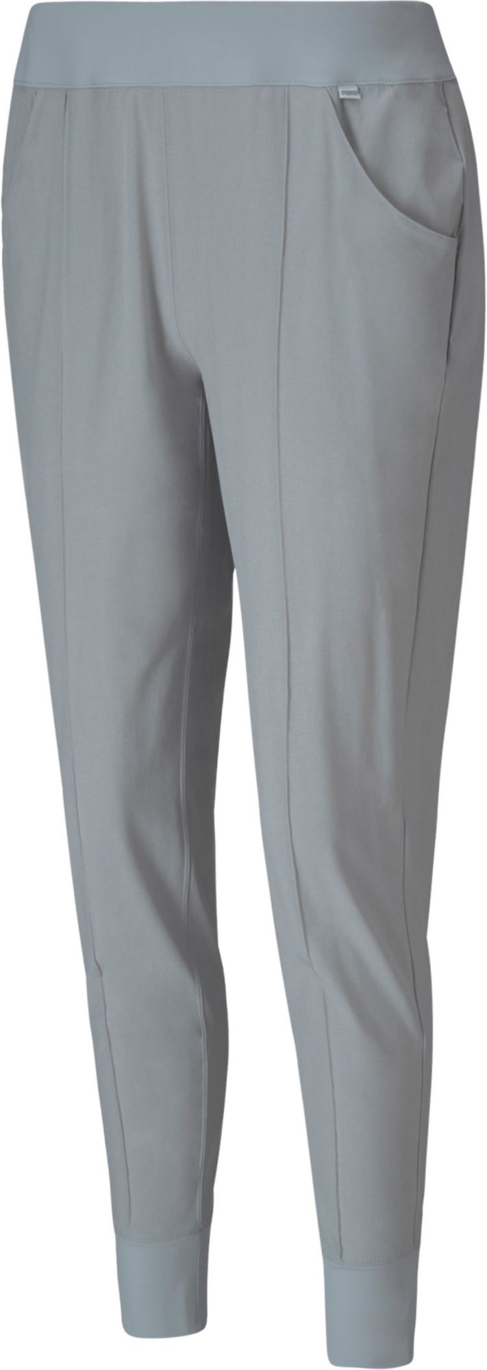 grey adidas golf trousers