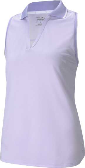 puma women's sleeveless golf shirts