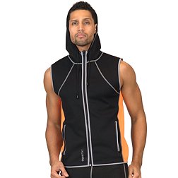SaunaTek Men's Neoprene Hooded Vest