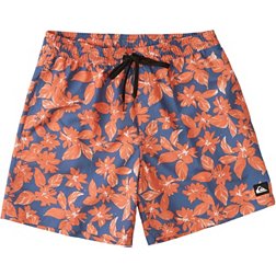 Quiksilver Men's Water Floral 17”  Volley Board Shorts