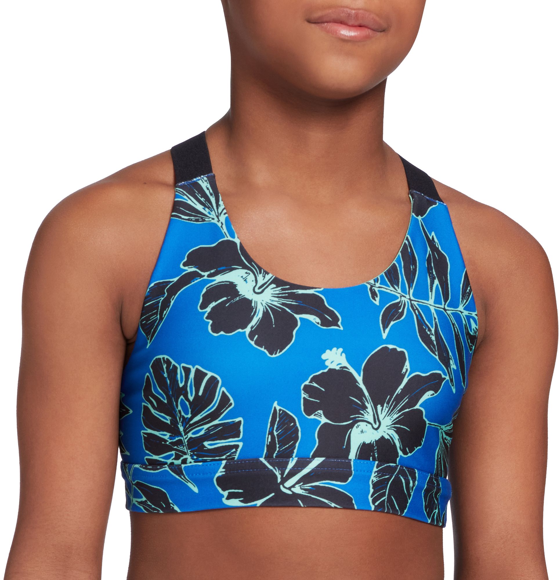DSG Girls' Printed Core Performance Sports Bra