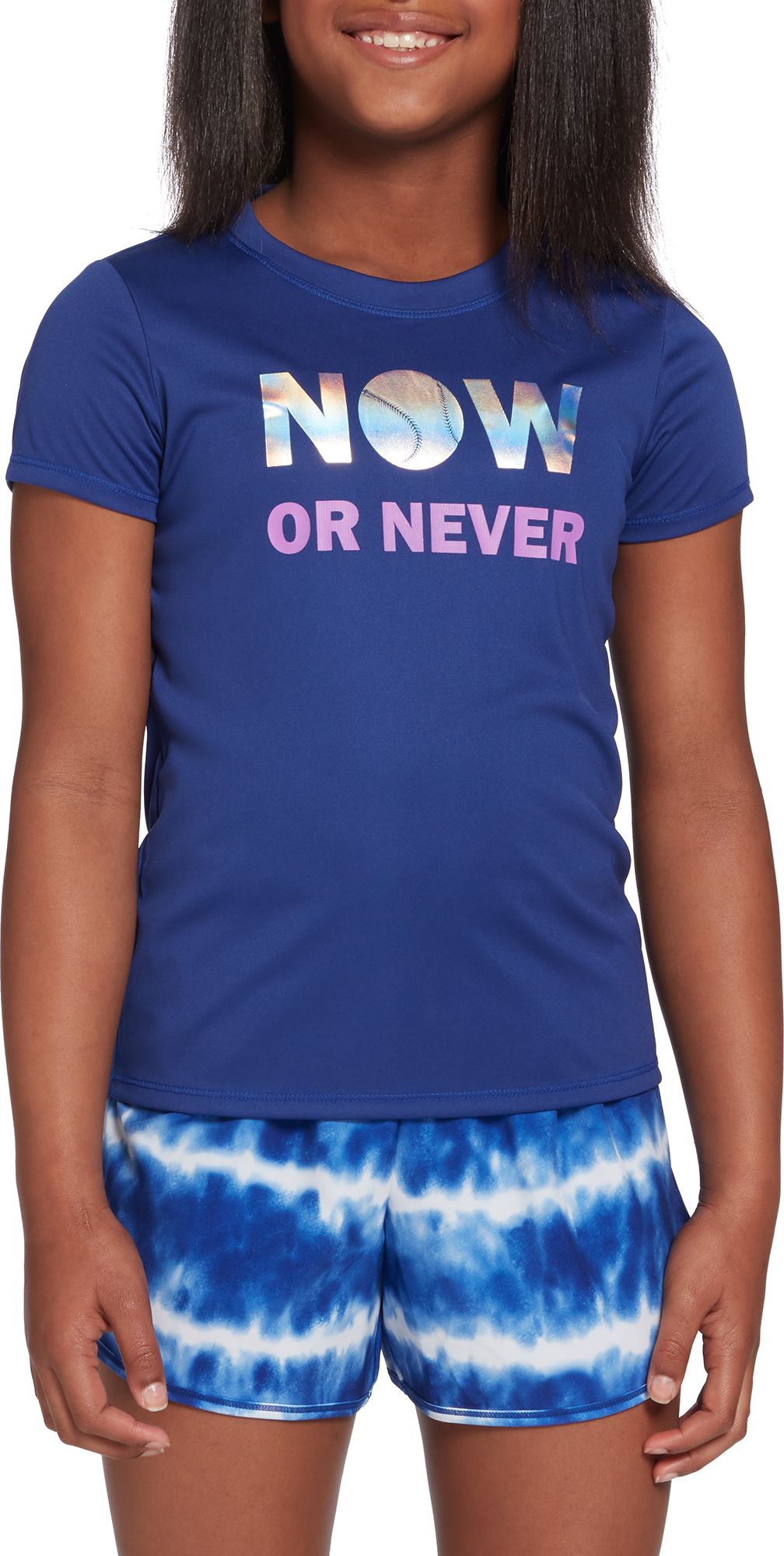 DSG Girls' Crew Graphic T-Shirt
