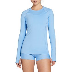  Womens Sports Compression Shirt, Cool Dry Fit Long