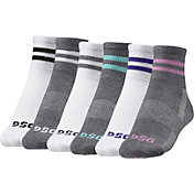 DSG Women's Quarter Socks - 6 Pack