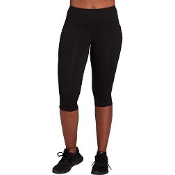  niuwa Womens Reflective Capri Yoga Leggings High Waist Workout  Leggings Running Tights Sports Fitness Pants with Pockets (Black, XS) :  Sports & Outdoors