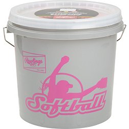 Rawlings 10'' Practice Fastpitch Softball Bucket - 18 Pack