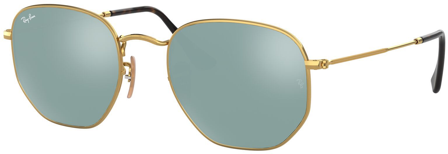 Ray-Ban Hexagonal Metal Sunglasses