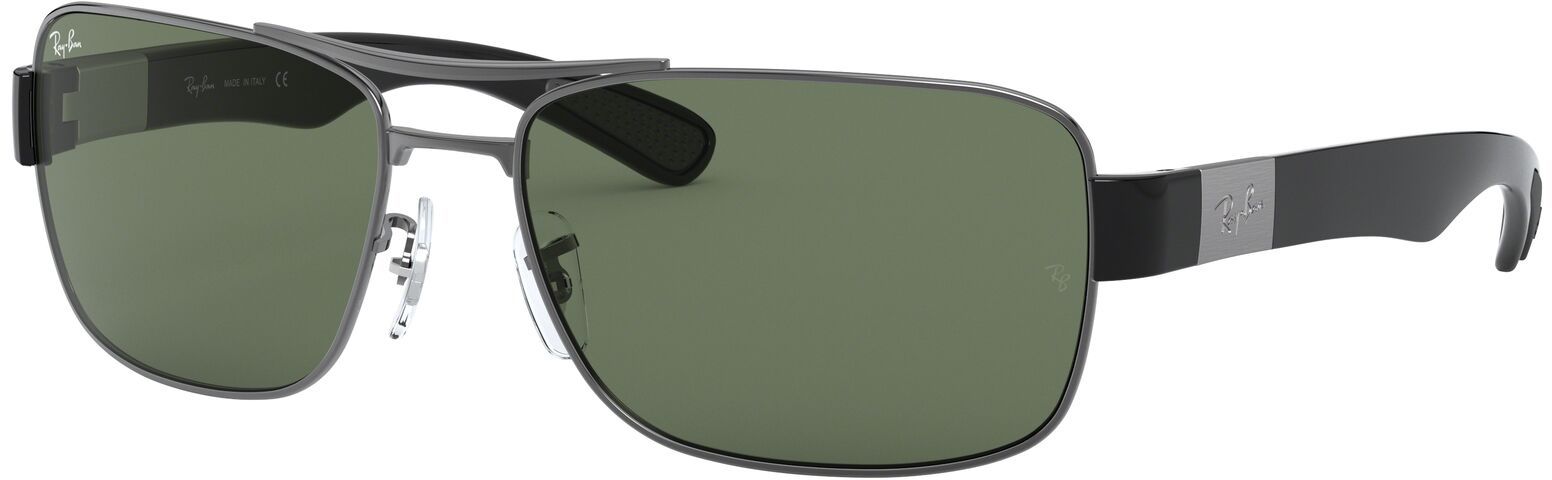 Gunmetal/Green