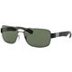 Gunmetal/Green