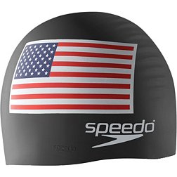 Speedo Flag Silicone Swim Cap