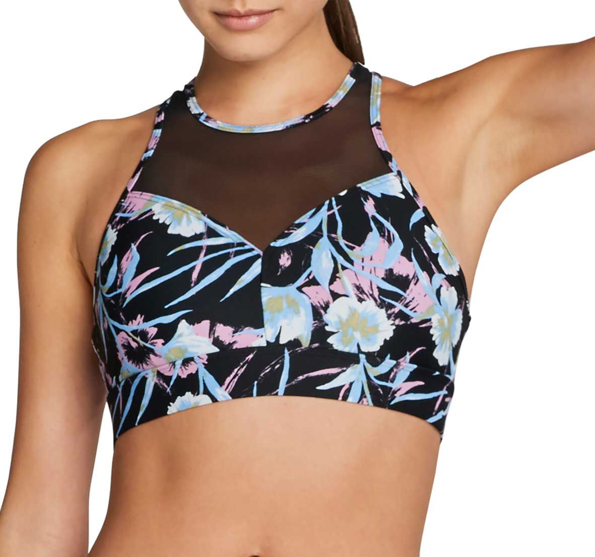 Speedo Women's Mesh Panel Bikini Top