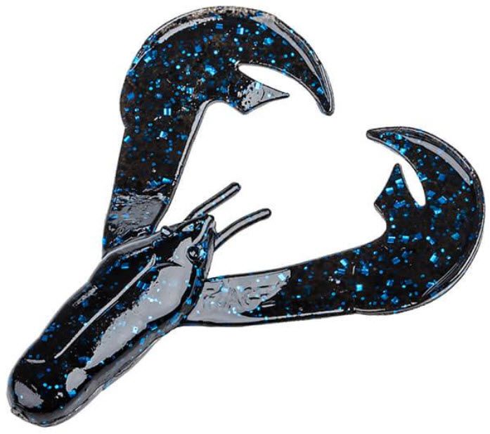 Black Blue Flake
