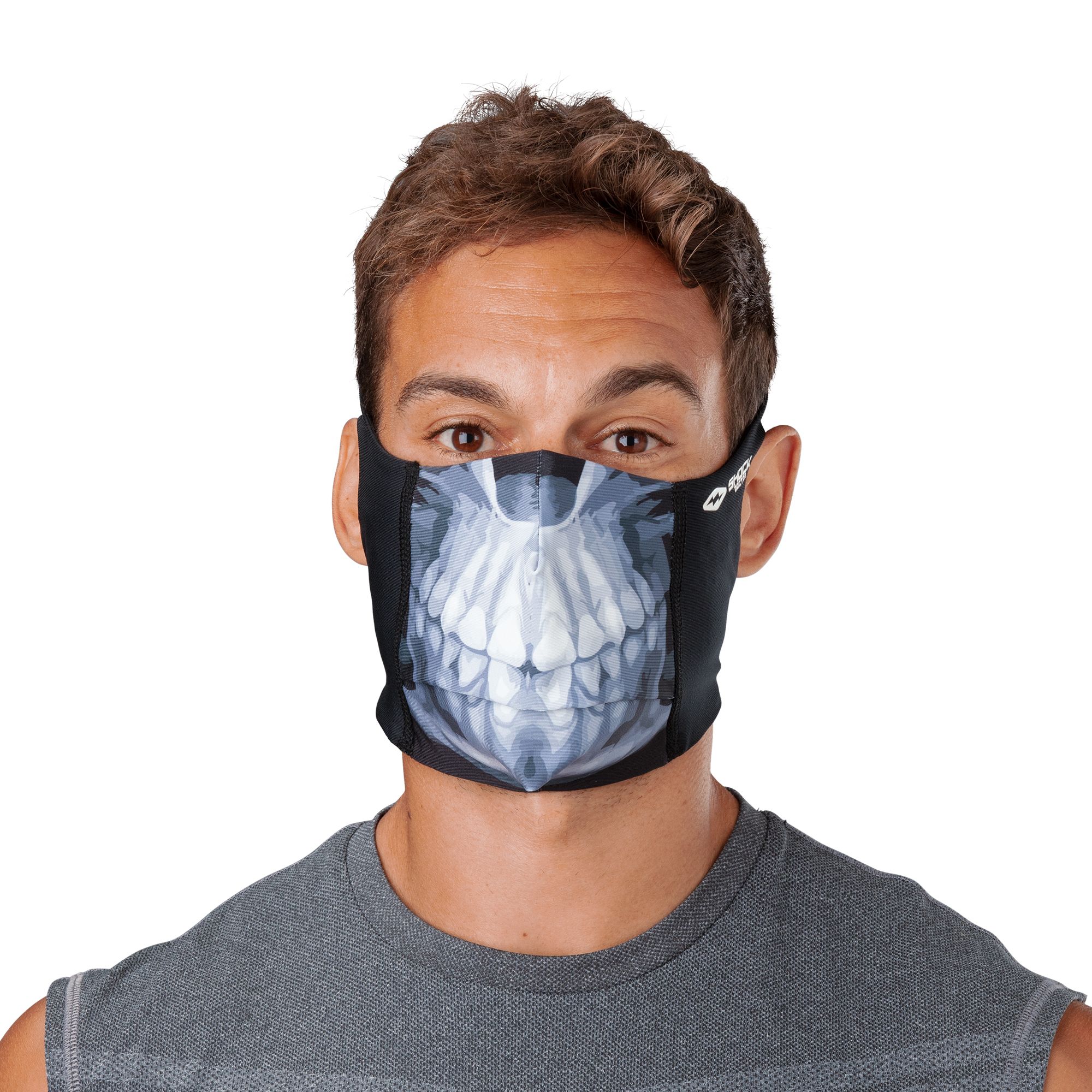 Shock Doctor Adult Printed Play Safe Sports Mask
