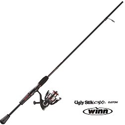 Shakespeare Ugly Stik Bigwater Fishing Rod and Spinning Reel Combo