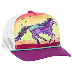 Sunday Afternoons Youth Horse Feather Cooling Trucker Hat
