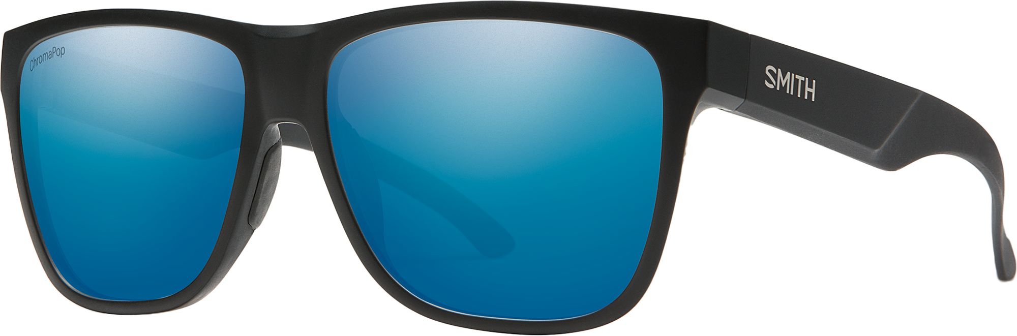 Matte Black/ChromaPop Polarized Blue Mirror