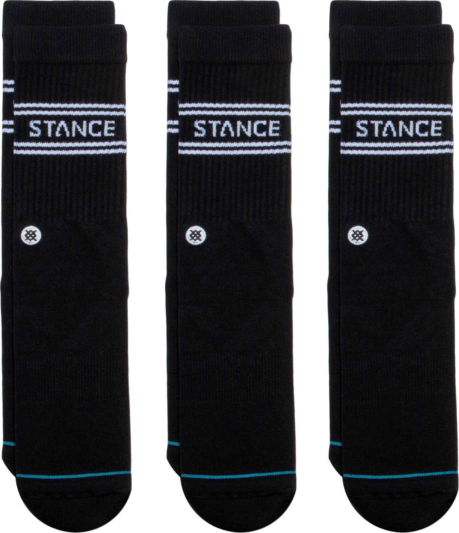 Stance Men's Basic Crew Socks - 3 Pack