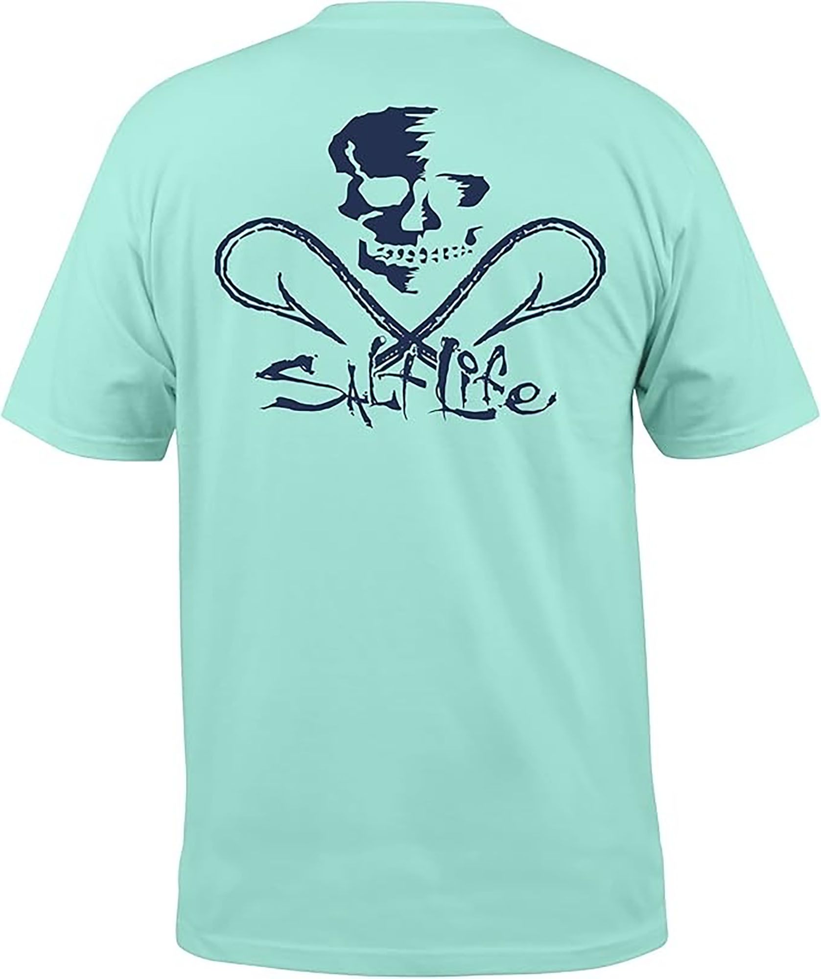 Salt Life Men's Skull and Hooks T-Shirt