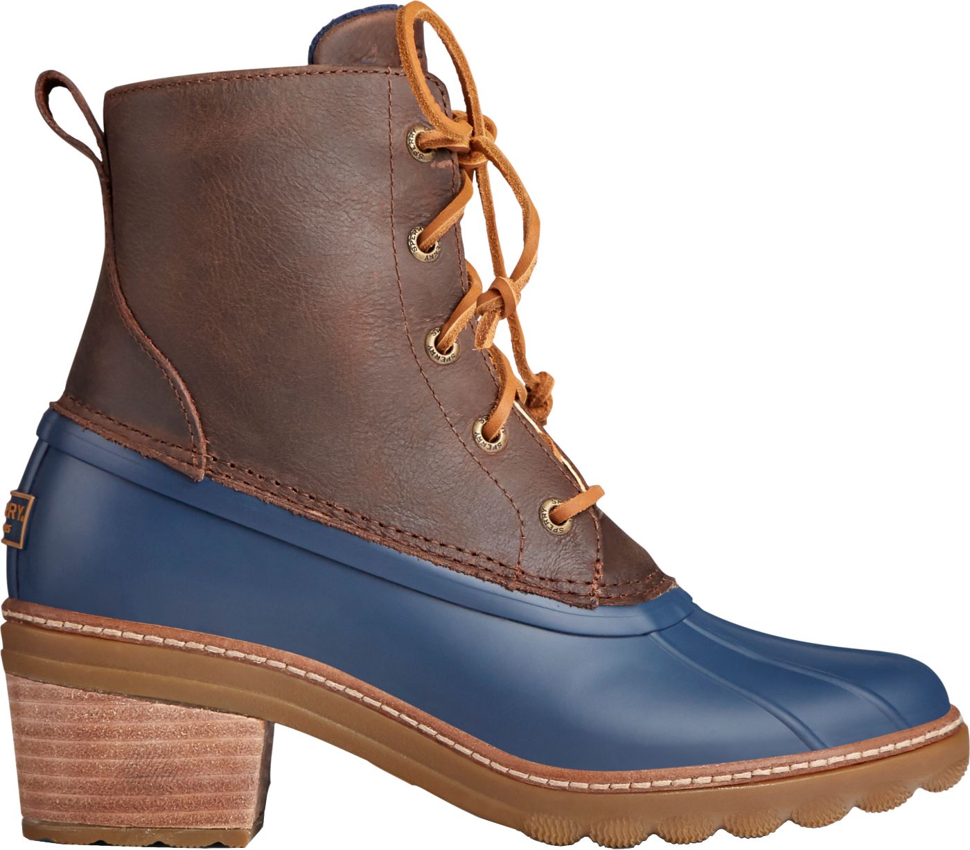 Sperry Women's Saltwater Heel Leather Duck Boots | Field & Stream