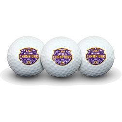 Team Effort LSU National Champions Golf Balls – Pack of 3