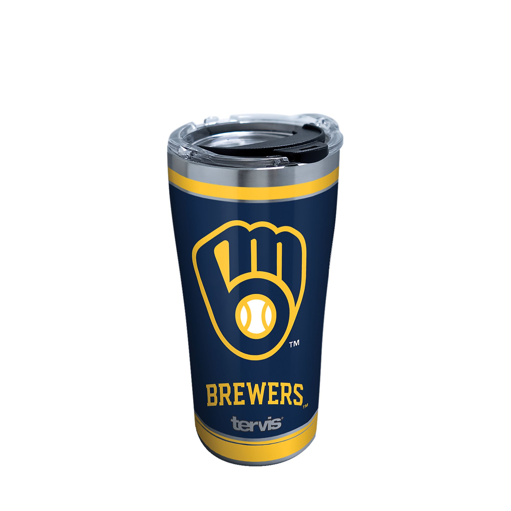 Logo Brands Milwaukee Brewers 14oz. Relief Mug