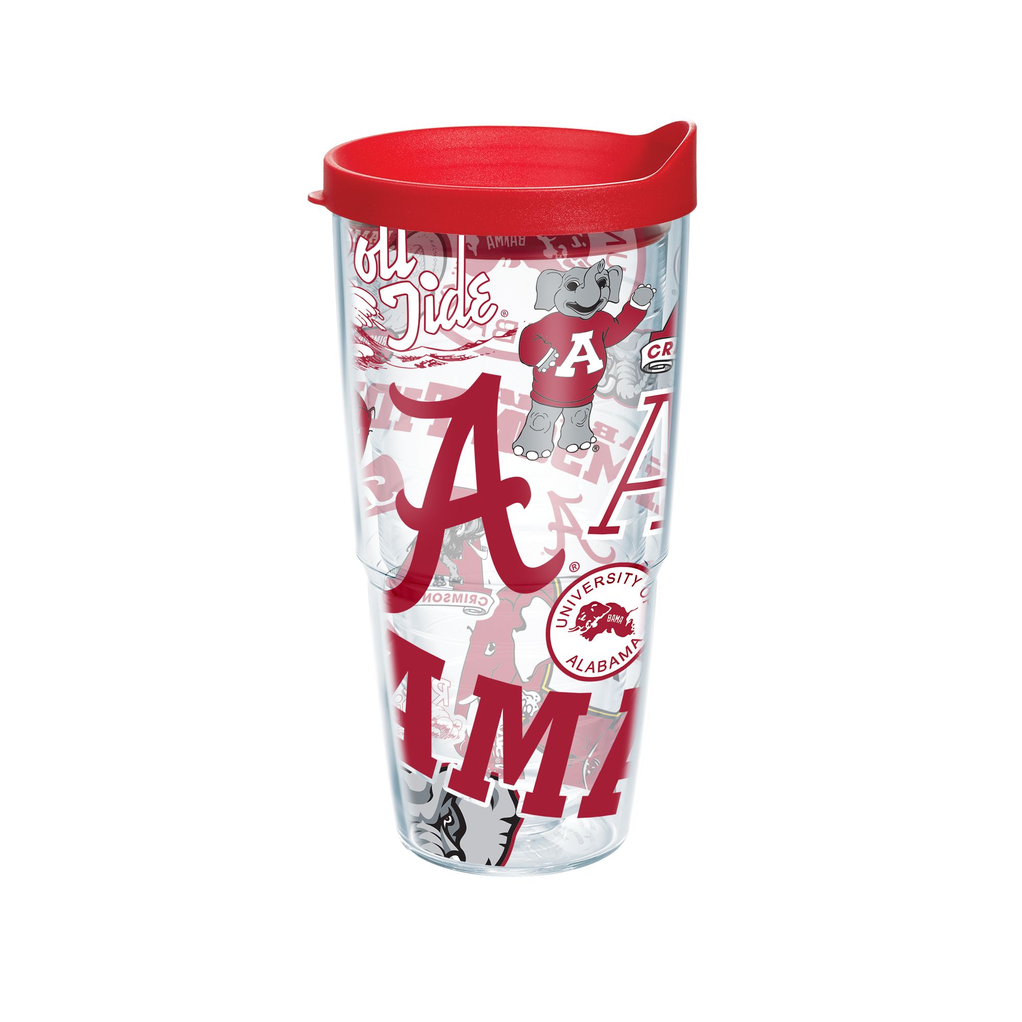 Alabama Crimson Tide - 18oz Stainless Soft Touch Tumbler - Red - College  Fabric Store