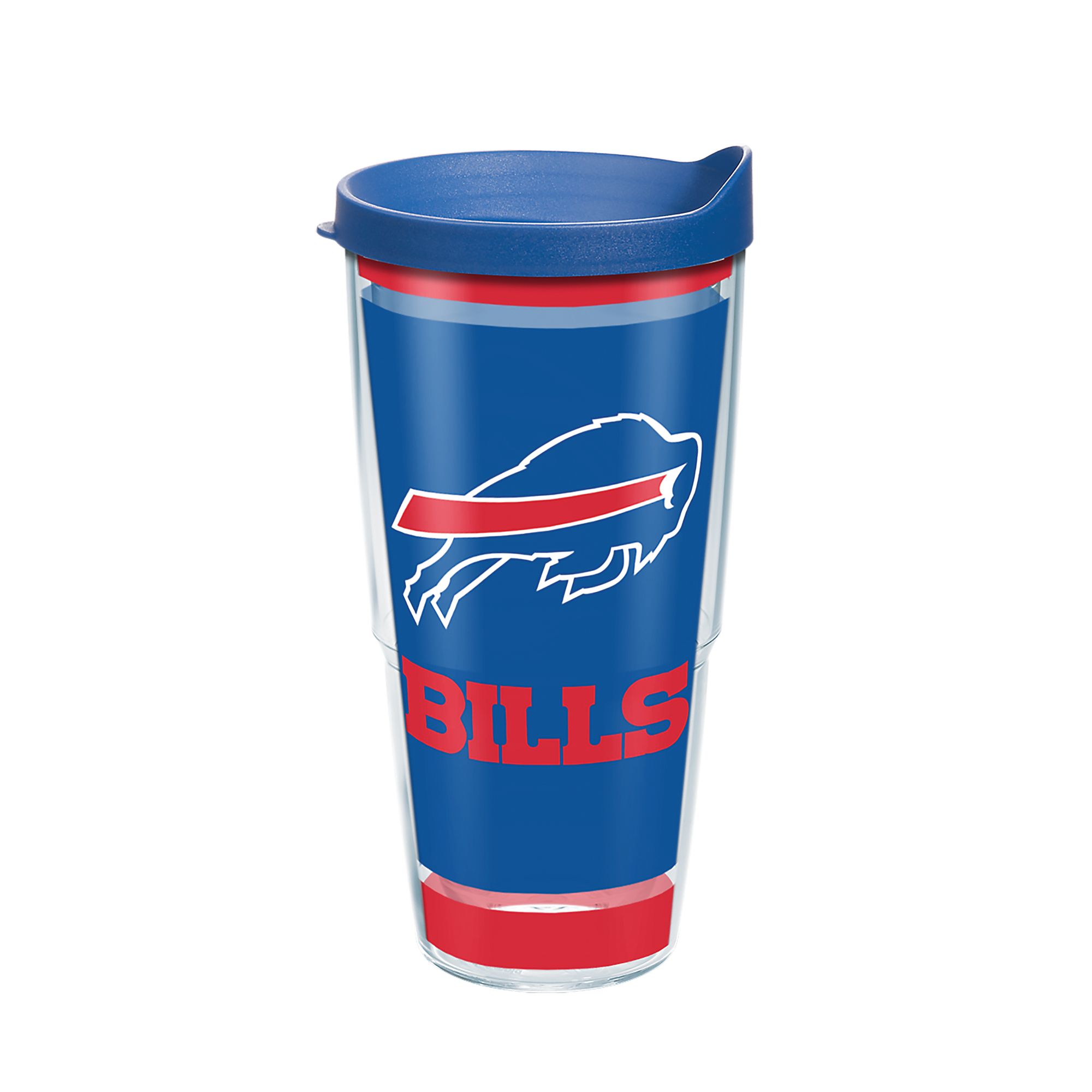 Logo Brands NFL Buffalo Bills 40oz Flipside Powder Coat Tumbler