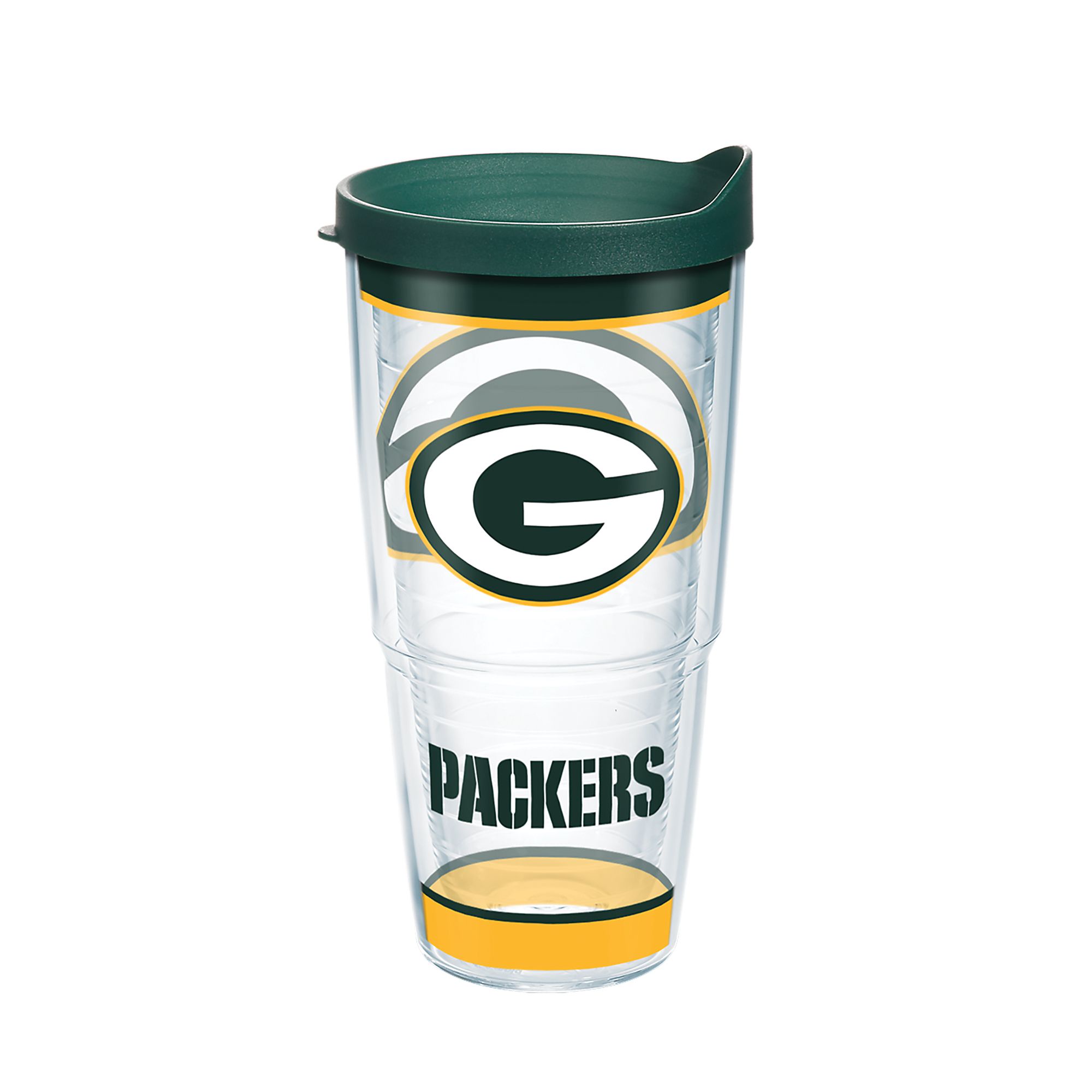 NFL Cruiser Insulated Tumbler with Flip Lid and Straw - 30oz Green Bay Packers