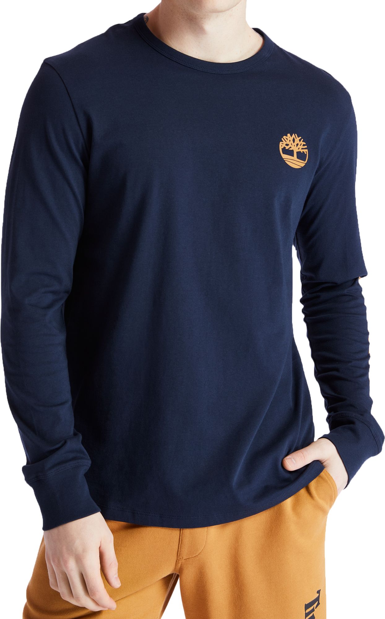 timberland men's long sleeve shirts