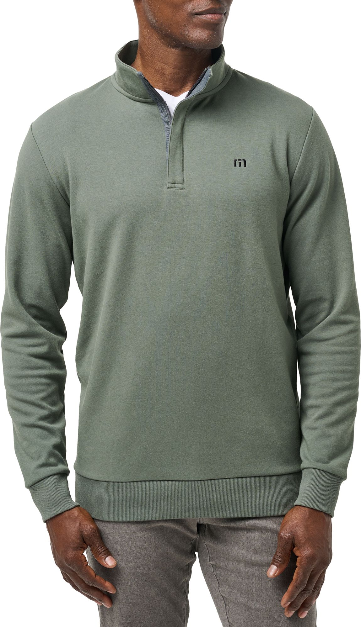 TravisMathew Men's Cloud 2.0 Golf 1/4 Zip