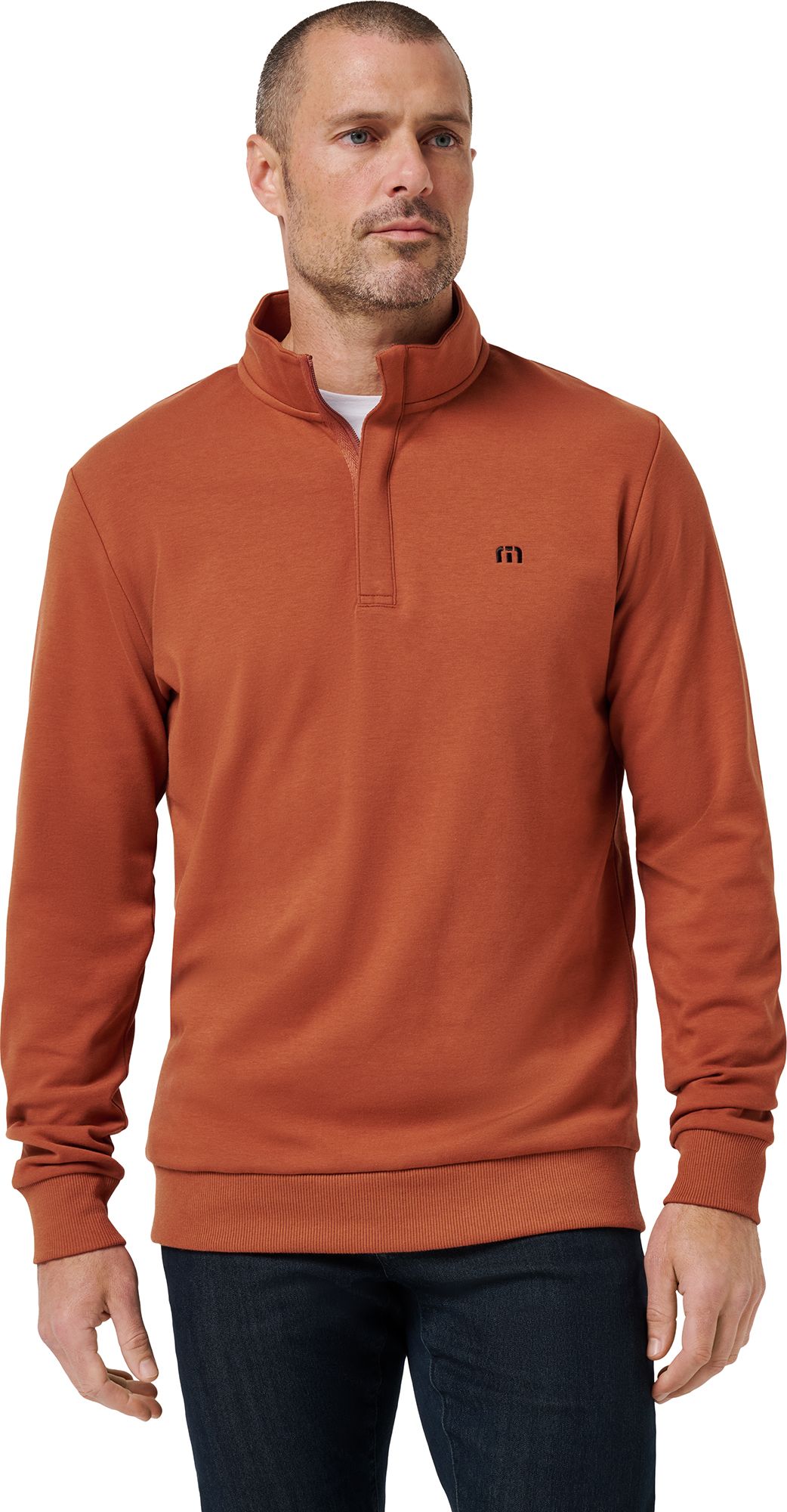 TravisMathew Men's Cloud 2.0 Golf 1/4 Zip