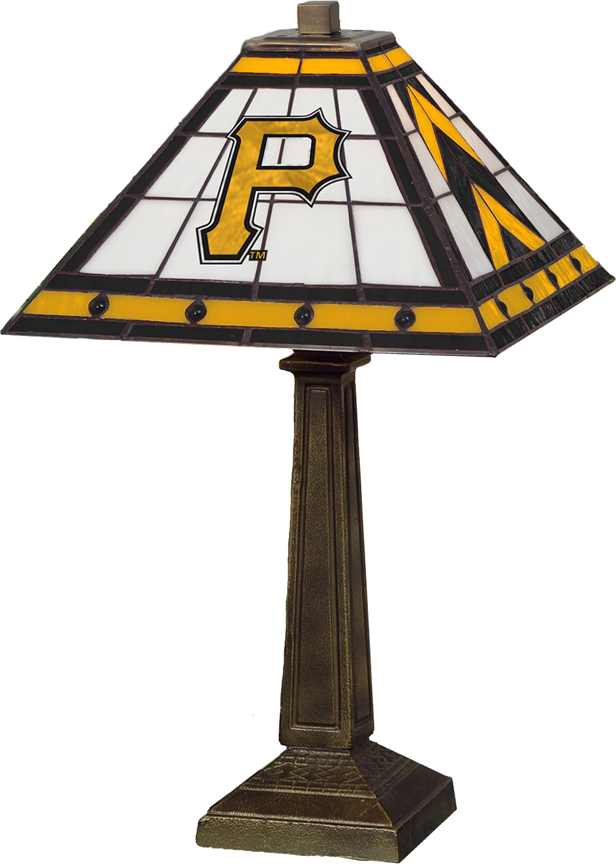 Memory Company Pittsburgh Pirates Mission Tiffany Table Lamp