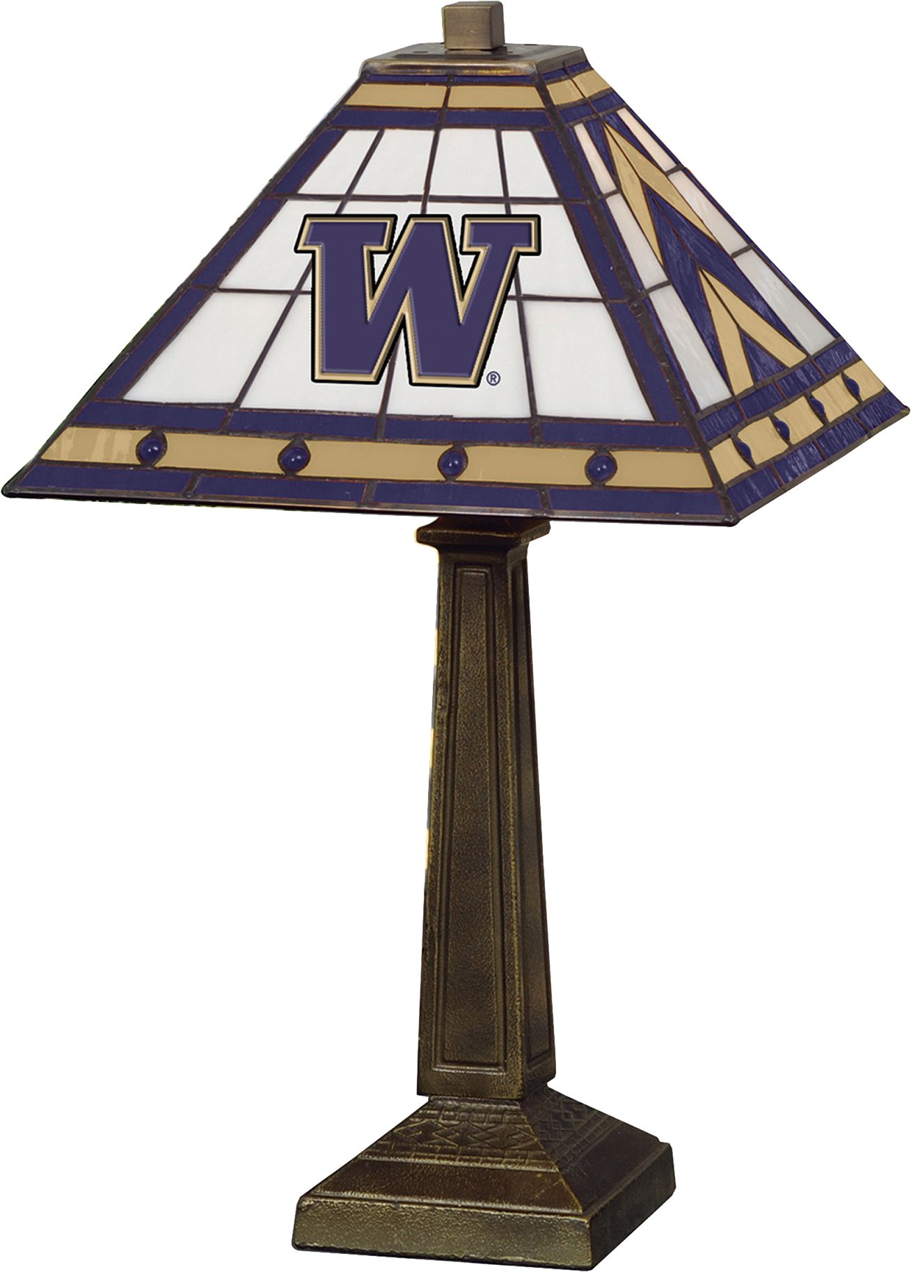 Memory Company Washington Huskies Tiffany Table Lamp