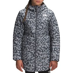 The North Face Girls' Printed Reversible Mossbud Swirl Parka Jacket